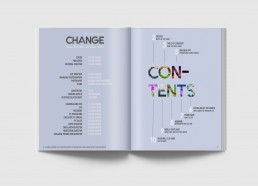 page 1 of Change Magazine